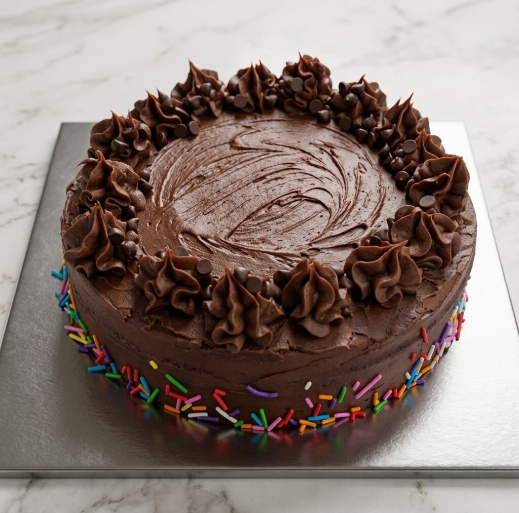 Chocolate fudge cake